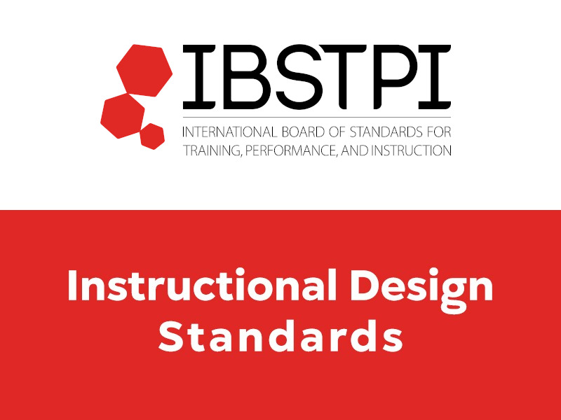 Instructional Design Standards - For Profit